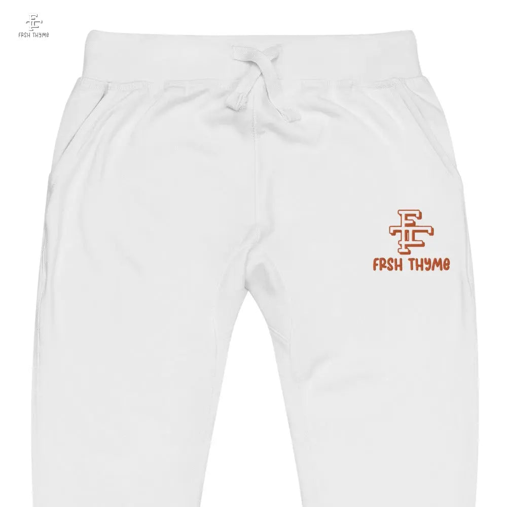 Bear Down Joggers Orange Print - Frsh Thyme