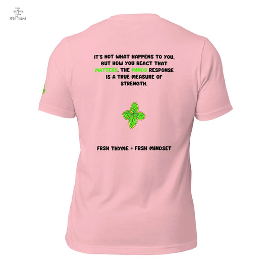 Mind Over Matter Black Print Tee - Frsh Thyme